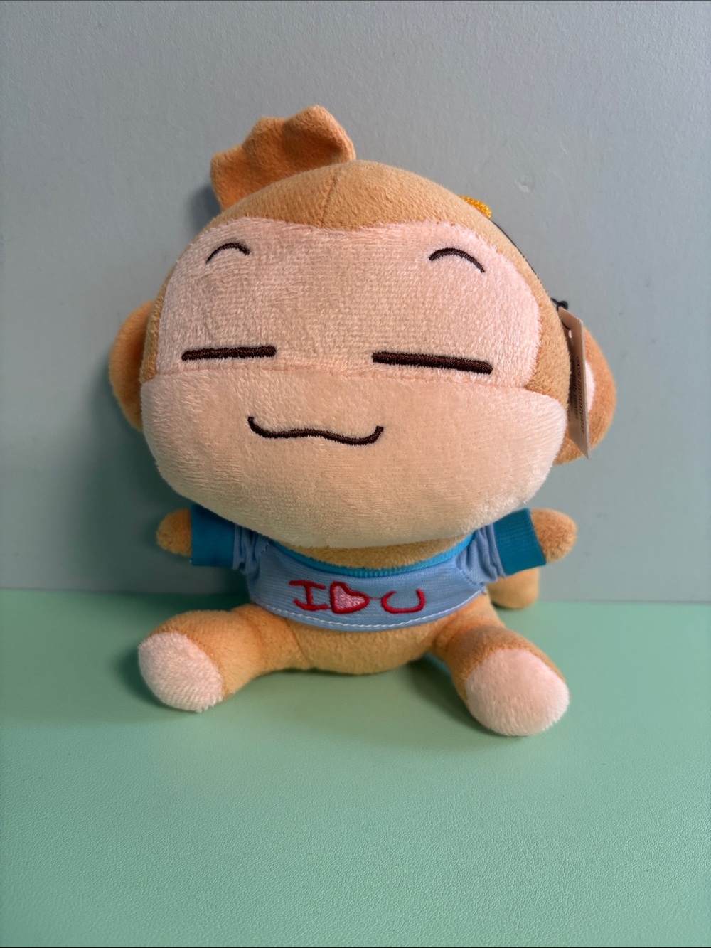 Owi Monkey I Heart U Plush Stuffed Animal, Kids Plush Toy